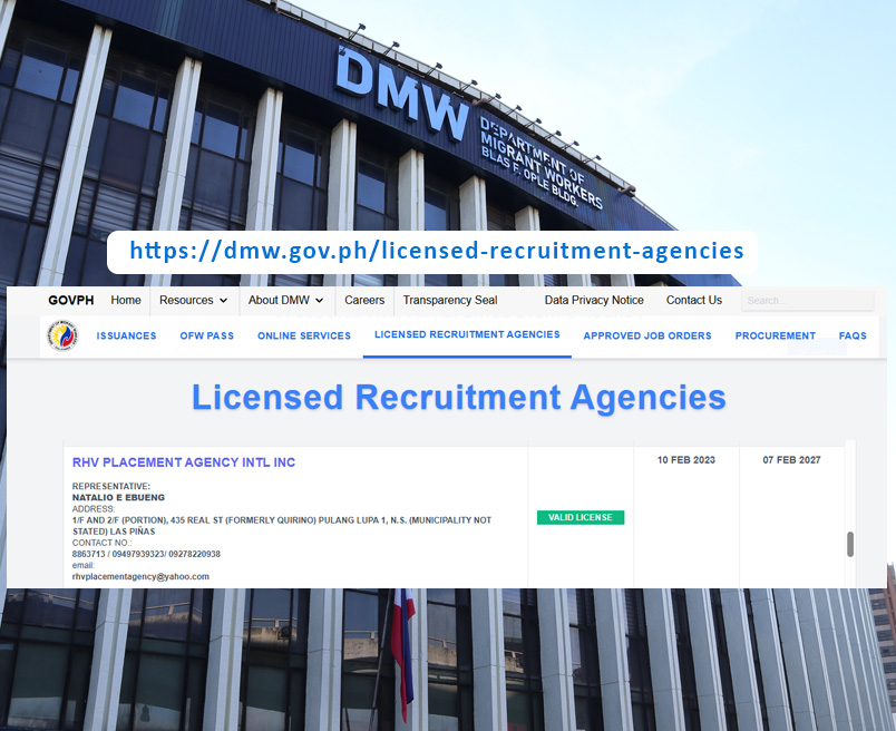 department of migrant workers